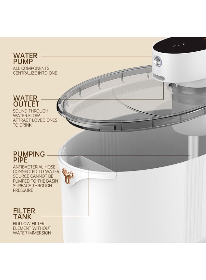 general Smart Pets Water Dispenser Cat Dog Water Dispenser Intelligence Wireless Automatic Cycle - Image 4